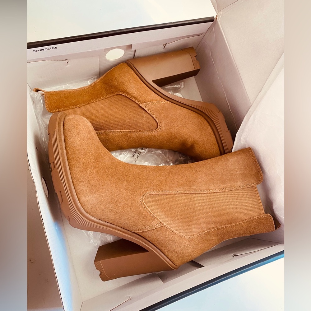 Nine West Ream Women's Suede Chelsea Boots